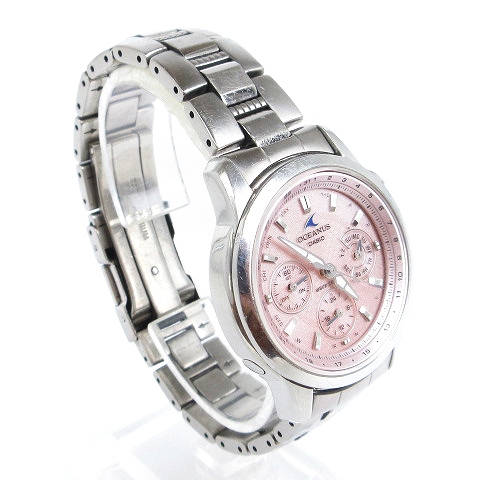 カシオ CASIO OCEANUS オシアナス 腕時計 ソーラー 電波時計 デイト  