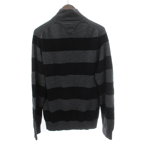 トミーヒルフィガー TOMMY HILFIGER ニット セーター 長袖 ジップ 