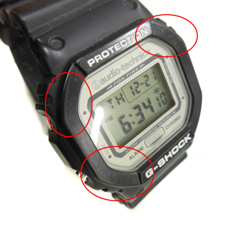 カシオジーショック CASIO G-SHOCK オーディオテクニカ audio