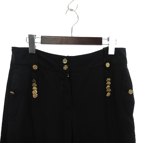 ルイヴィトン LOUIS VUITTON スラックス ボトムス パンツ ロゴ釦 金 