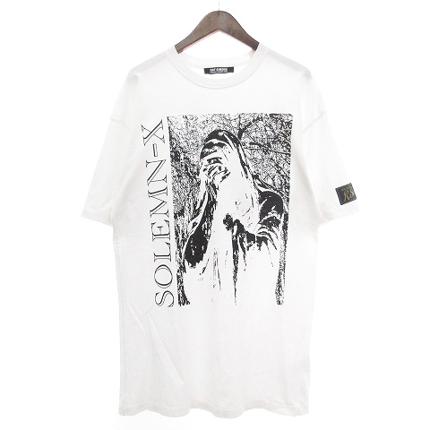 ラフシモンズ RAF SIMONS 22SS SOLEMN-X オーバーサイズTシャツ 半袖 