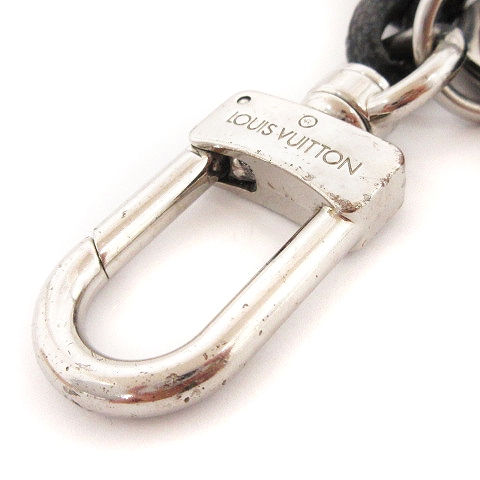 ルイヴィトン LOUIS VUITTON M67224 レザーロープ キーホルダー LV 