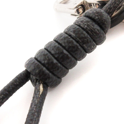 ルイヴィトン LOUIS VUITTON M67224 レザーロープ キーホルダー LV  