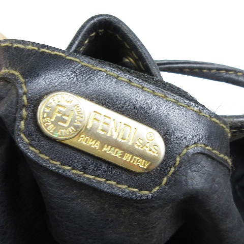 【希少品】FENDI フェンディ　スカーフ　1925 ペカンストライプ　シルク 希少品】FENDI フェンディ スカーフ 1925 ペカンストライプ シルク