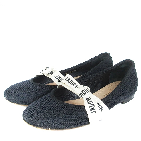 クリスチャンディオール Christian Dior J A DIOR バレエシューズ  