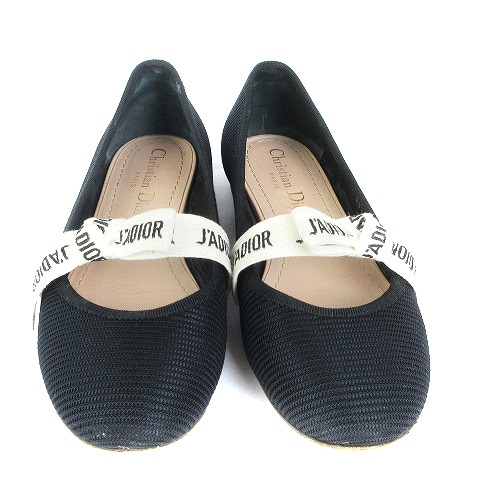 クリスチャンディオール Christian Dior J A DIOR バレエシューズ  