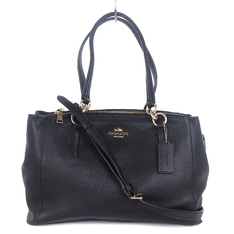 COACH コーチ クリスティン レザー ハンドバック 2WAYタイプ COACH コーチ レザー 2WAY ハンドバッグ ショルダーバッグ 45
