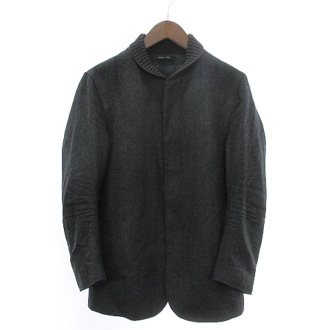 エンポリオアルマーニ EMPORIO ARMANI ブルゾン ジャケット カシミヤ混 