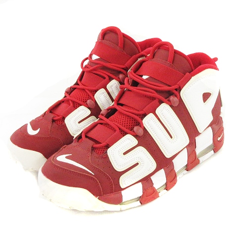 ナイキ NIKE シュプリームコラボ Air More Uptempo エア モア アップ 