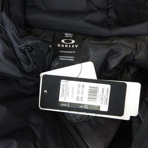 未使用品 オークリー OAKLEY タグ付き 22FW ENHANCE INSUKATIN JACKET 