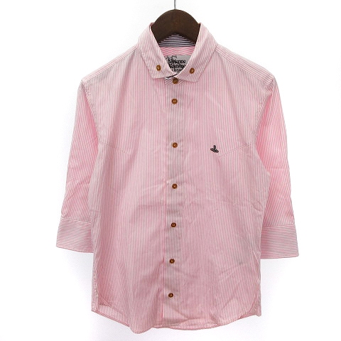 ヴィヴィアンウエストウッドマン Vivienne Westwood MAN シャツ 七分袖 