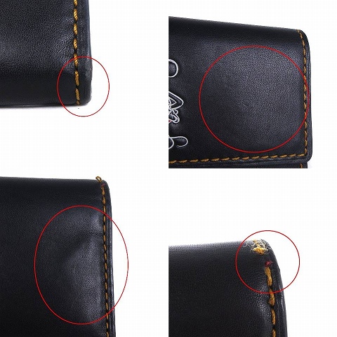 【未使用】COACH コーチ ブラック 黒 長財布 ディズニー パッチワーク コーチ COACH ディズニー Disney コラボ 75周年 長財布