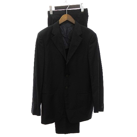 アルマーニコレッツォーニ ブラック 3B 48 ワンタック スーツ