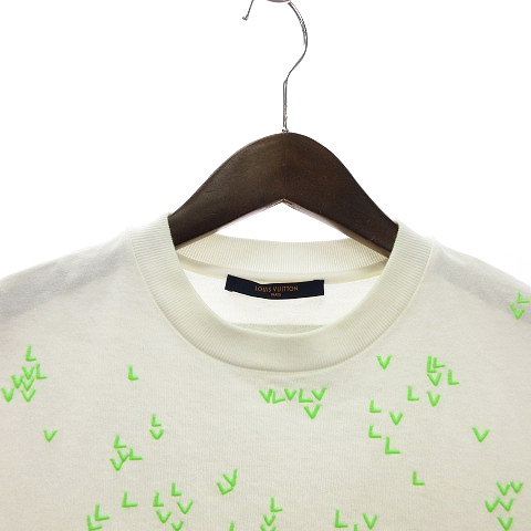 ルイヴィトン 22aw LVスプレッドエンブロイダリーTシャツ 半袖カットソー