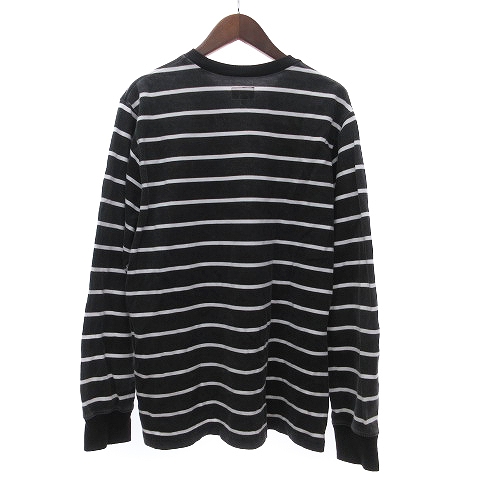Supreme 長袖カットソー S 黒 ロンT Supreme（Tシャツ/カットソー(七分