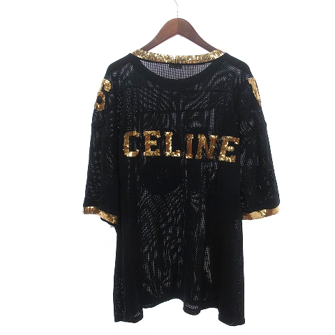 セリーヌ CELINE 16 エンブロイダリー オーバーサイズTシャツ 半袖 