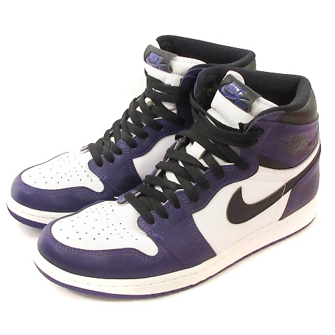 ナイキ NIKE Air Jordan 1 Retro High OG Court Purple エア