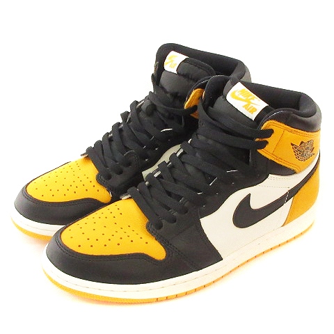 未使用品 ナイキ NIKE AIR JORDAN 1 RETRO HIGH OG TAXI エア  