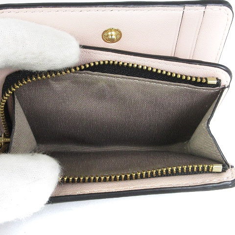 MARC JACOBS財布 MARC JACOBS 財布 THE LEATHER COVERED J TOP ZIP MULTI WALLET