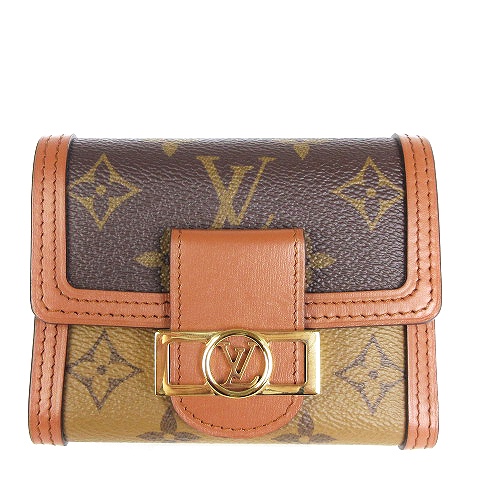 ルイヴィトン LOUIS VUITTON 美品 ポルトフォイユ ドーフィーヌ 