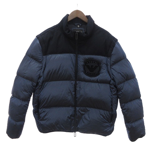EMPORIO ARMANI ダウンジャケット ネイビー
