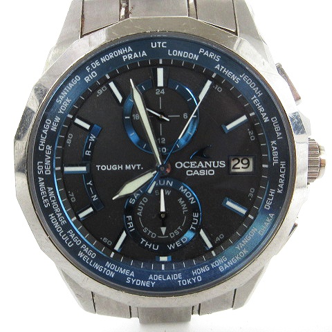 カシオ CASIO オシアナス OCEANUS マンタ 腕時計 アナログ 電波 