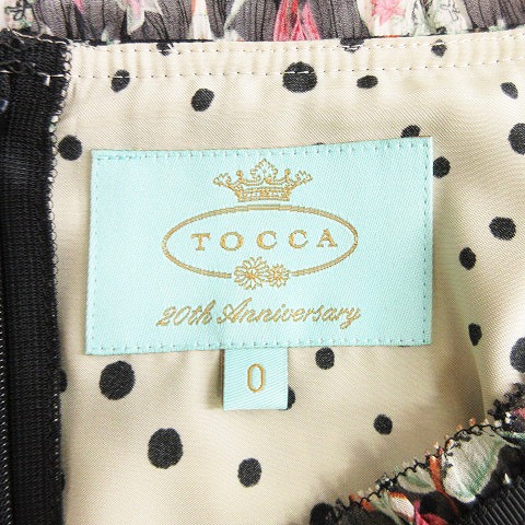 トッカ TOCCA 20th Anniversary 20周年記念 ワンピース ノースリーブ 