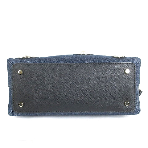 ケイトスペード KATE SPADE 美品 2WAY ショルダーバッグ ハンド デニム 