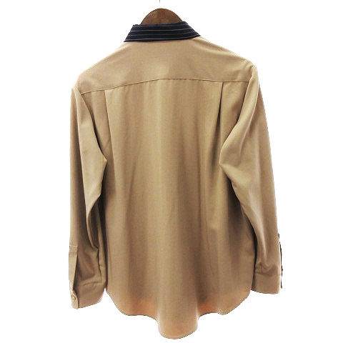 ステュディオス STUDIOUS フライフロントクレリックシャツ カジュアル