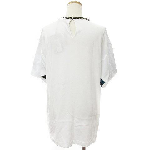 Ｎ°21ヌメロヴェントゥーノ　ビジュー付きプリントＴシャツ N°21 KIDS ヌメロヴェントゥーノ キッズ Tシャツ N21173 N0153