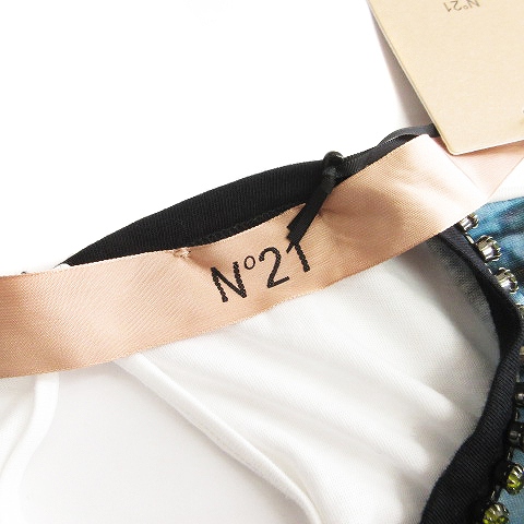 未使用品 ヌメロヴェントゥーノ N°21 タグ付き Tシャツ 半袖 未使用品 ヌメロヴェントゥーノ N°21 タグ付き Tシャツ 半袖