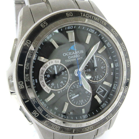 カシオ CASIO オシアナスマンタ OCEANUS 腕時計 ウォッチ クロノグラフ 