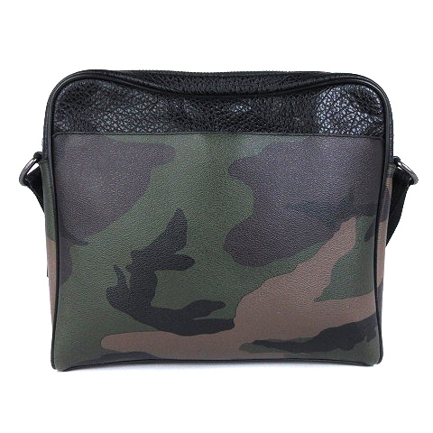 コーチ COACH ショルダーバッグ チャールズ カメラ PVC レザー ロゴ型 