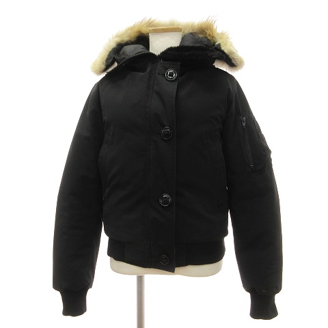 カナダグース ラブラドールボンバー ダウンジャケット(ブラック)の