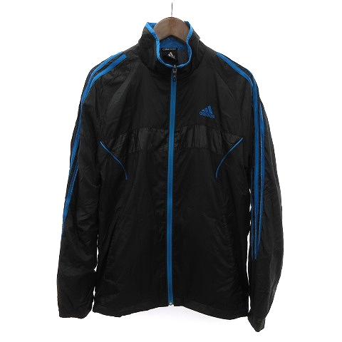 アディダス adidas トラックジャケット 長袖 ジャージ ジップアップ adidas アディダスジップアップ ジャージブルーブラック