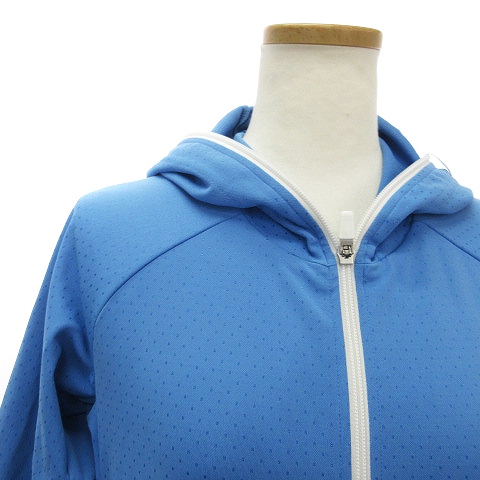 DESCENTE デサントジップアップ パーカー ブルー Lサイズ DESCENTE デサント☆ジップアップ パーカー ブルー Lサイズ DESCENTE