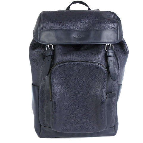 コーチ COACH ヘンリー バックパック リュック 鞄 スクエア レザー 