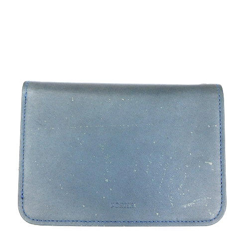 ポーター PORTER PURSE WALLET 二つ折り財布 パース ウォレット 藍染め 