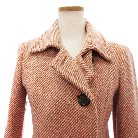 【極美品】バーバリーブルーレーベル アンゴラ混 ショートコート ベルト付 38 美品！バーバリー ブルーレーベル 黒ベルテッドコート アンゴラ