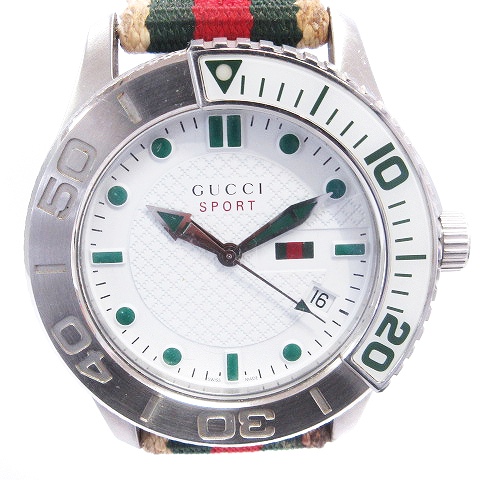 グッチ GUCCI スポーツ SPORT Gタイムレス シェリーライン 腕時計 