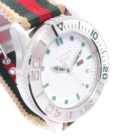 グッチ GUCCI スポーツ SPORT Gタイムレス シェリーライン 腕時計  