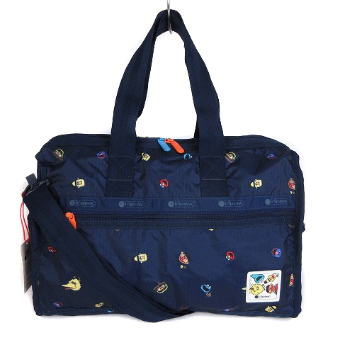 レスポートサック LesportSAC セサミストリート コラボ ボストンバッグ 