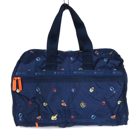 レスポートサック LesportSAC セサミストリート コラボ ボストンバッグ 