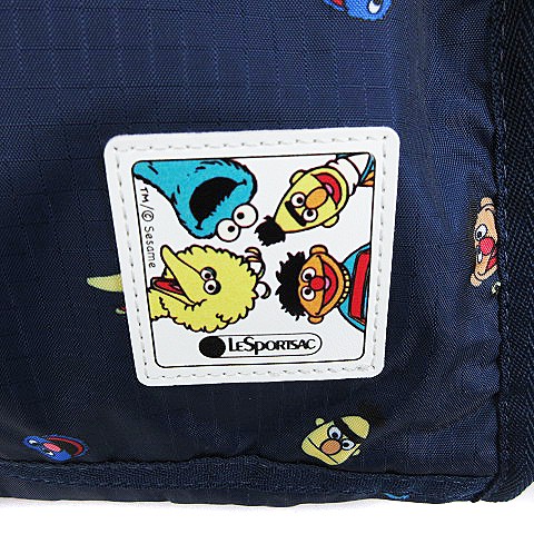 レスポートサック LesportSAC セサミストリート コラボ ボストンバッグ 