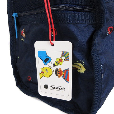 レスポートサック LesportSAC セサミストリート コラボ ボストン