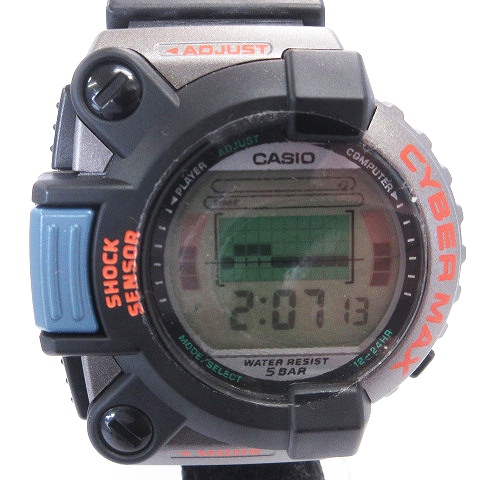 カシオ CASIO 美品 サイバーマックス CYBER MAX 腕時計 デジタル  