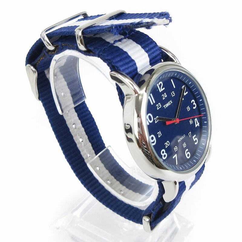 タイメックス TIMEX INDIGLO 腕時計 アナログ クオーツ T2P351JP