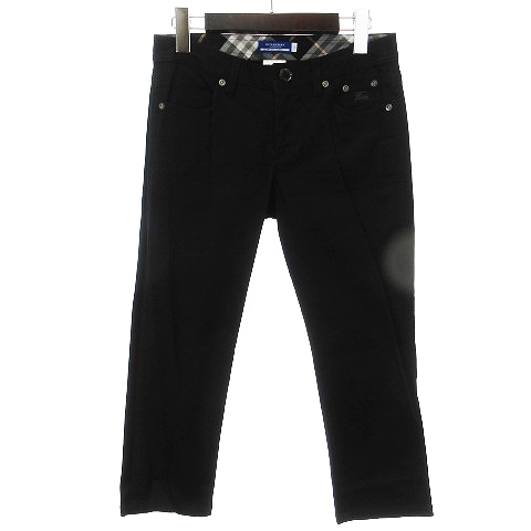 バーバリーブルーレーベル BURBERRY BLUE LABEL スキニーパンツ 七分丈 