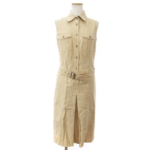 バーバリー ロンドン BURBERRY LONDON シャツワンピース ノースリーブ 