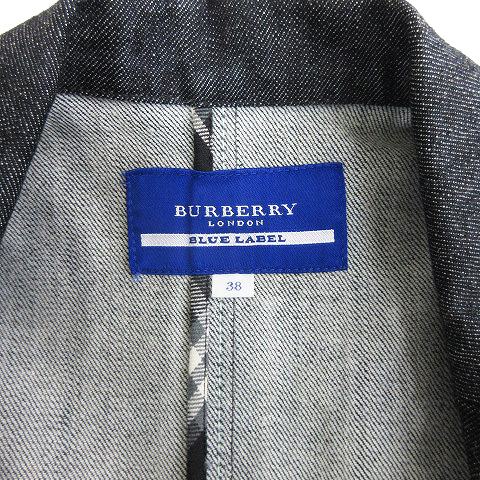 バーバリーブルーレーベル BURBERRY BLUE LABEL デニムベスト ジレ 